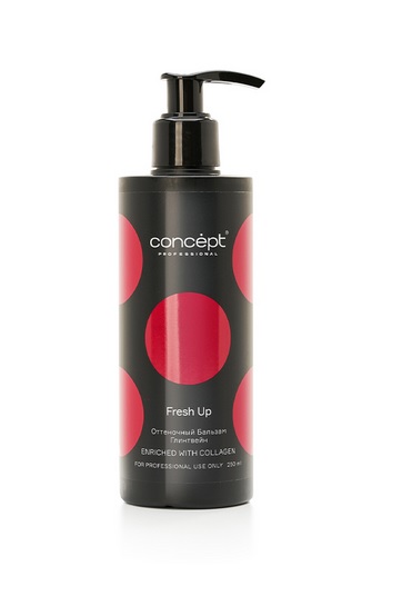 Оттеночный бальзам обогащенный коллагеном Fresh Up 2022