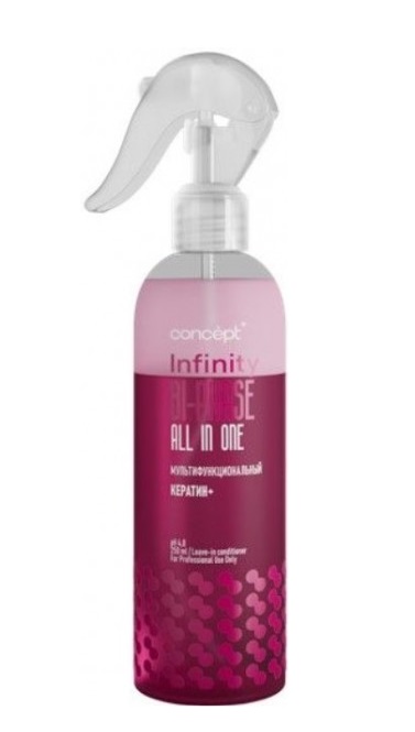 Спрей двухфазный Мультифункциональный для всех типов волос INFINITY ALL-IN-ONE, 250 мл