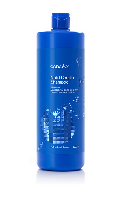 Шампунь для восстановления волос (Nutri Keratin shampoo)2021, 1000 мл