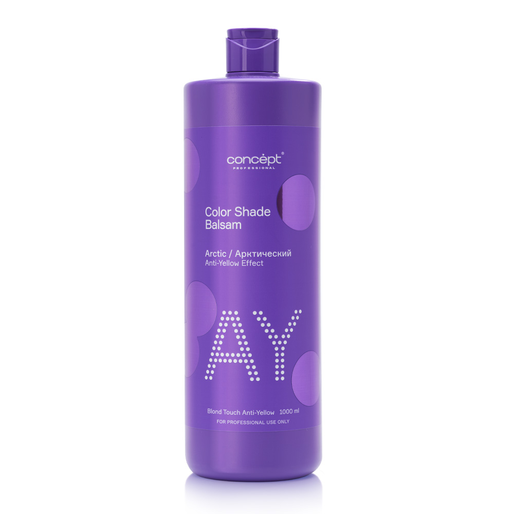 ОТТЕНОЧНЫЙ БАЛЬЗАМ ДЛЯ НЕЙТРАЛИЗАЦИИ ЖЕЛТИЗНЫ ЭФФЕКТ 