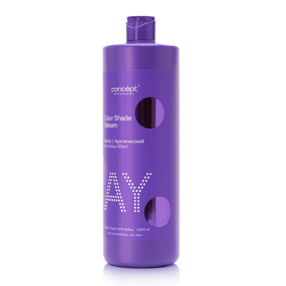 ОТТЕНОЧНЫЙ БАЛЬЗАМ ДЛЯ НЕЙТРАЛИЗАЦИИ ЖЕЛТИЗНЫ ЭФФЕКТ 