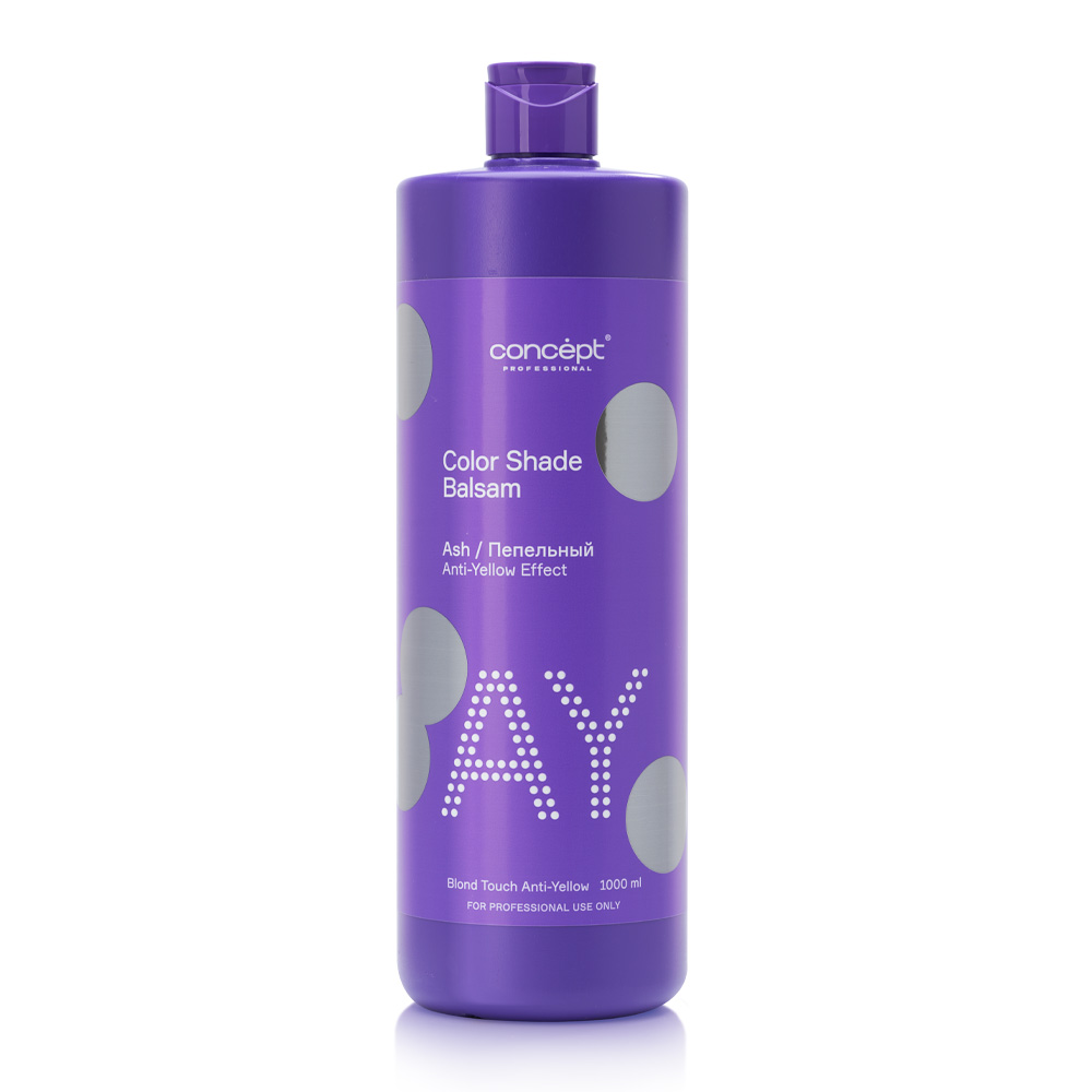 ОТТЕНОЧНЫЙ БАЛЬЗАМ ДЛЯ НЕЙТРАЛИЗАЦИИ ЖЕЛТИЗНЫ ЭФФЕКТ 