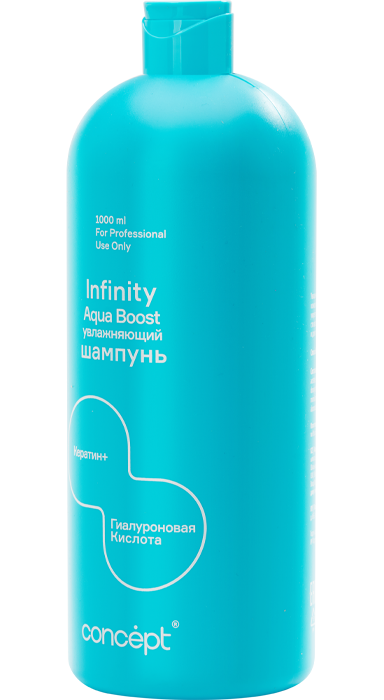 Шампунь для увлажнения волосInfinity Aqua Boost Shampoo Keratin+