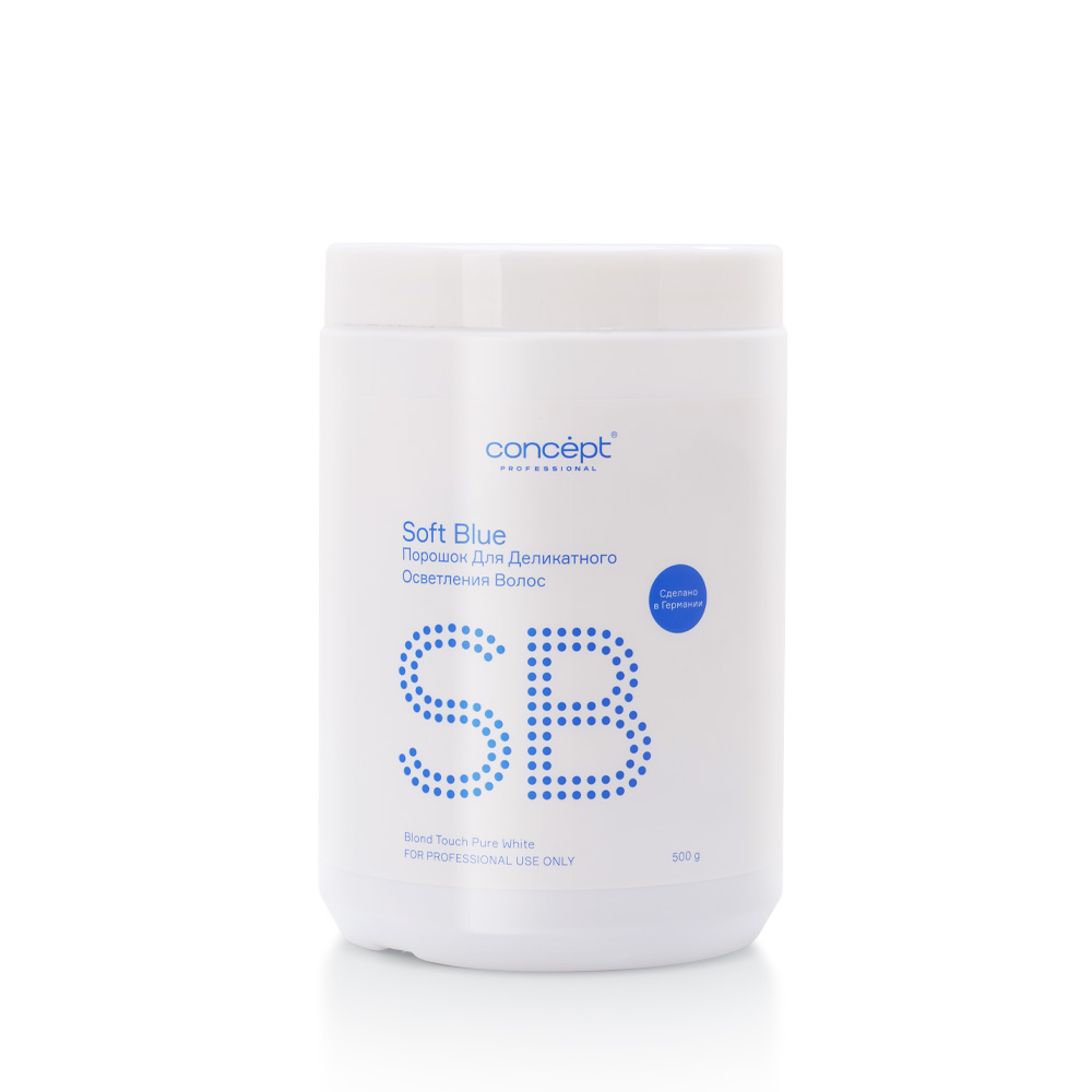 ПОРОШОК ДЛЯ ОСВЕТЛЕНИЯ ВОЛОС SOFT BLUE PURE WHITE