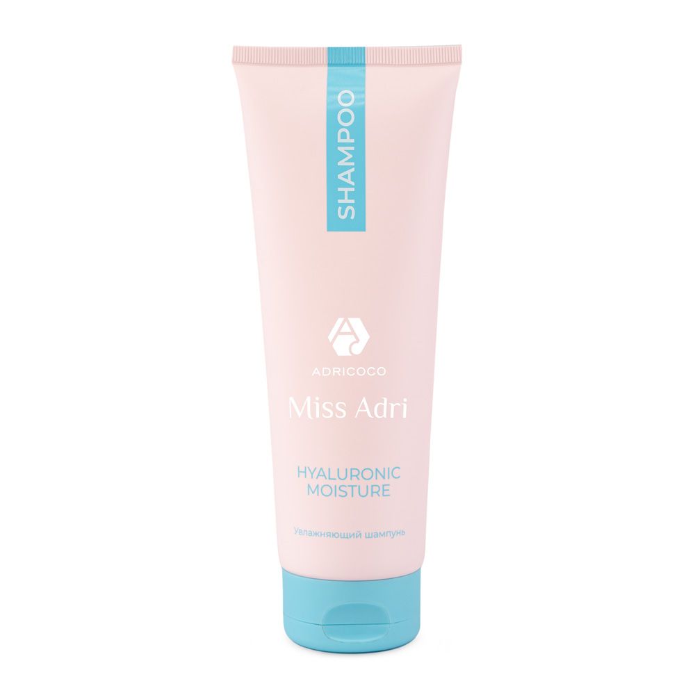 Увлажняющий шампунь для волос ADRICOCO Miss Adri Hyaluronic moisture, 250 мл