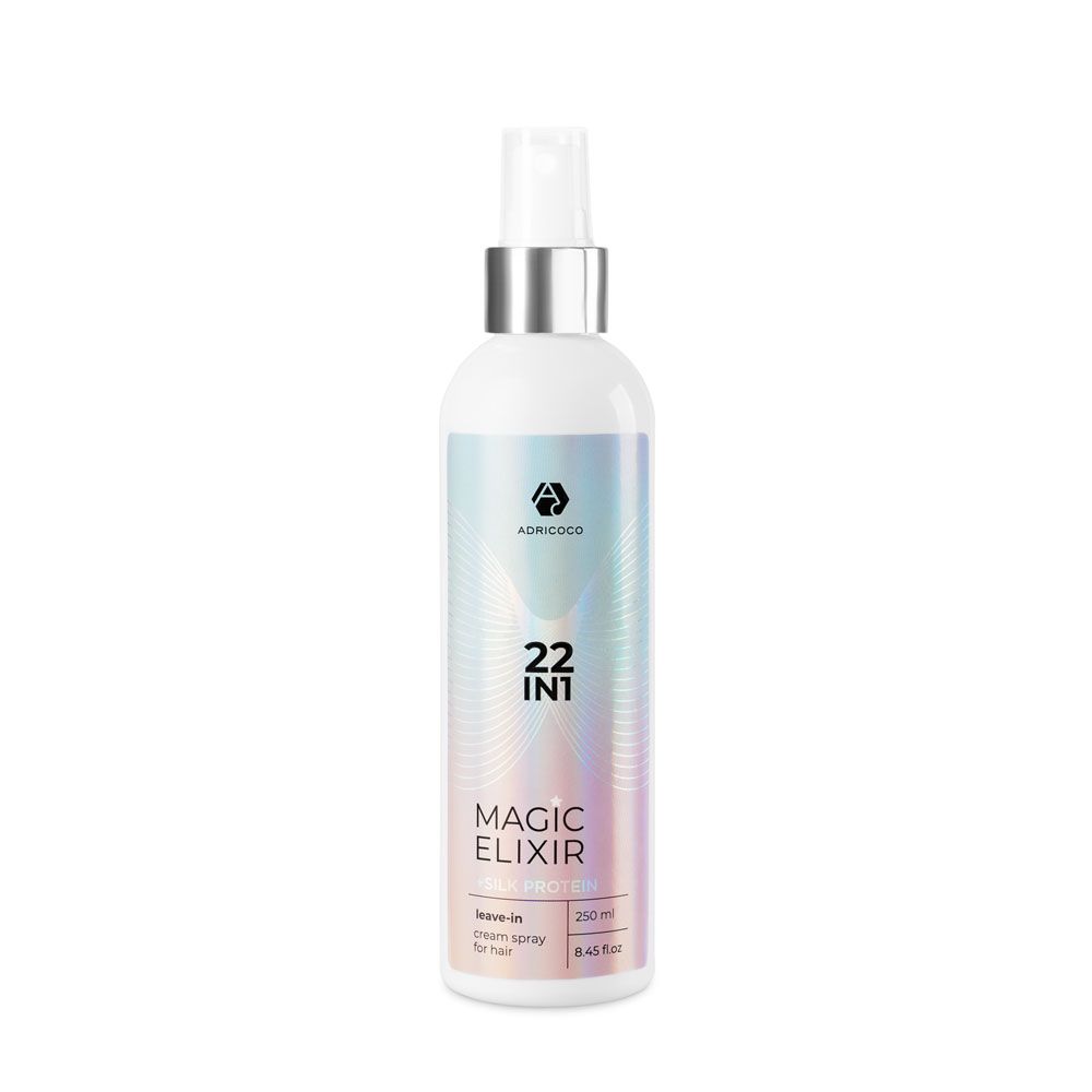Мультифункциональный крем-спрей для волос ADRICOCO 22 в 1 MAGIC ELIXIR, 250 мл